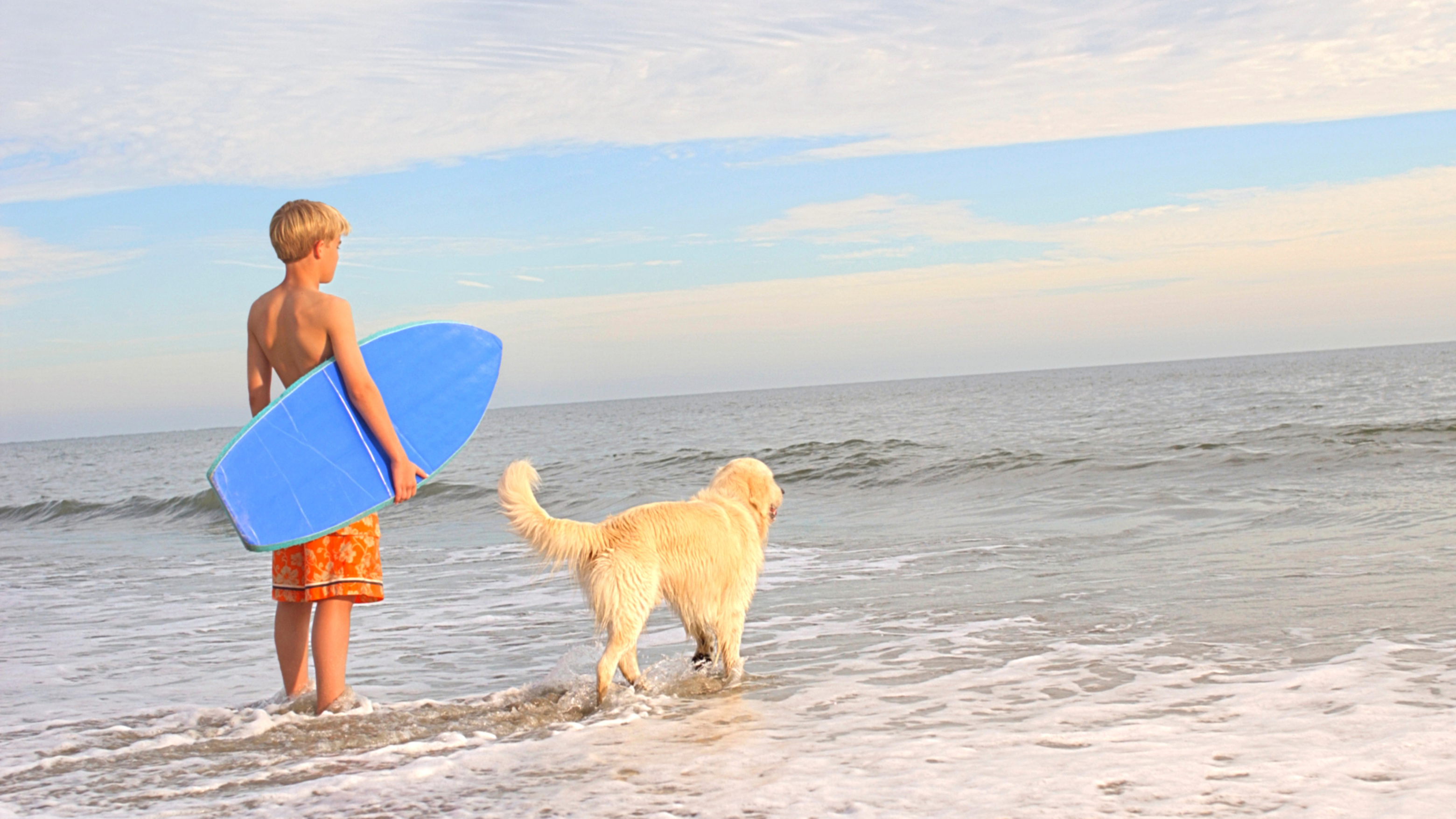 Blog11 Image: Boy looking at the sea to boogieboard