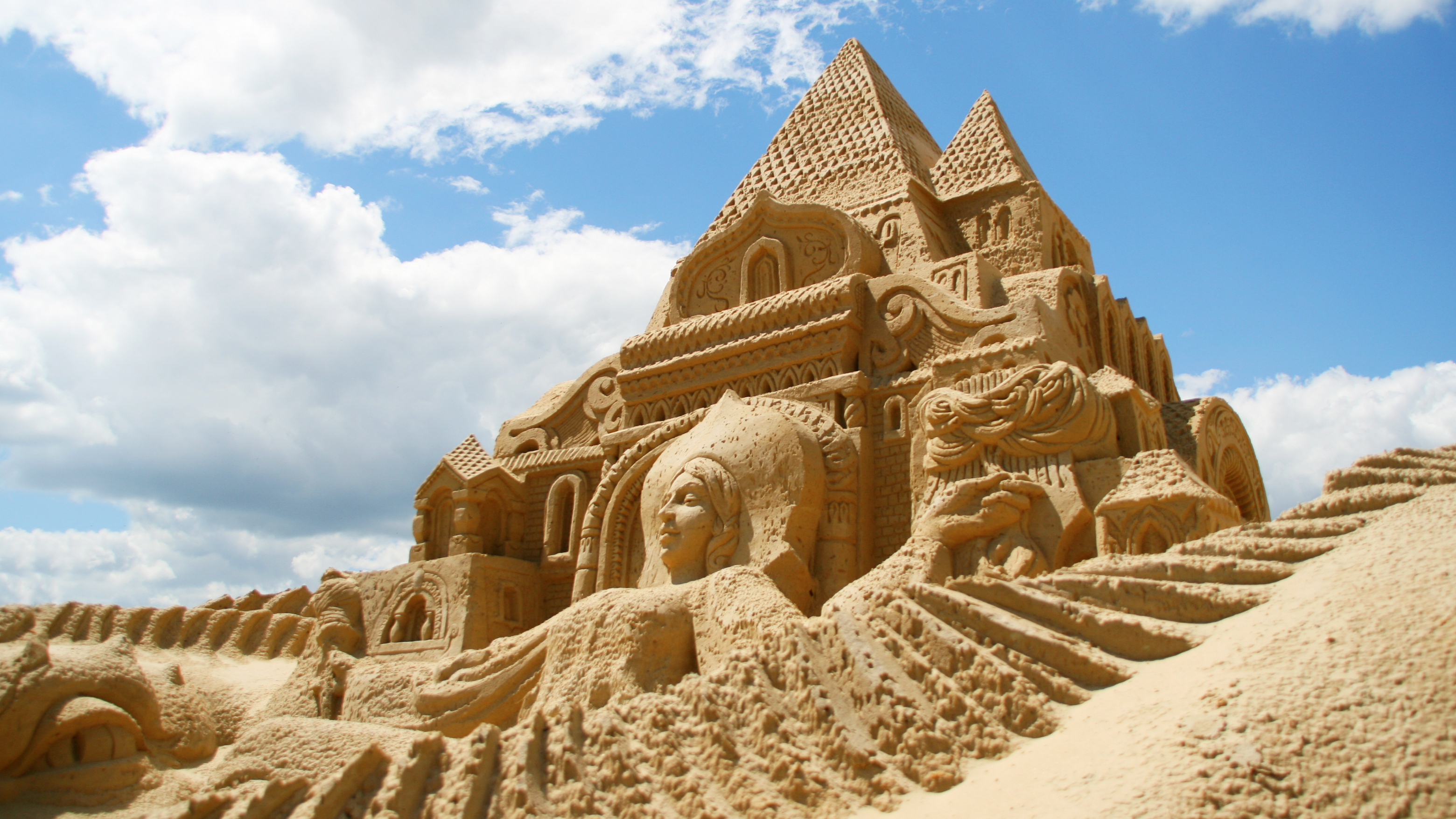 Blog12 Image: Large sandcastle